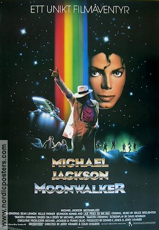 Moonwalker 1988 poster Michael Jackson Sean Lennon Rock och pop Dans