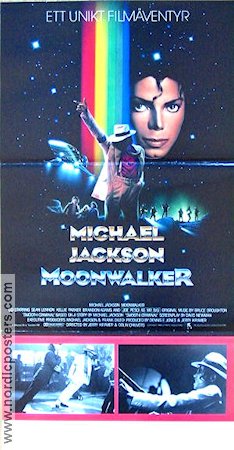 Moonwalker 1988 poster Michael Jackson Sean Lennon Rock och pop