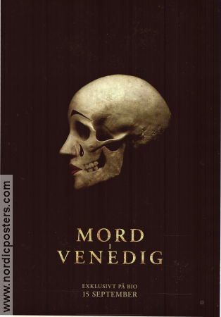 Mord i Venedig 2023 poster Michelle Yeoh Jamie Dornan Tina Fey Kenneth Branagh