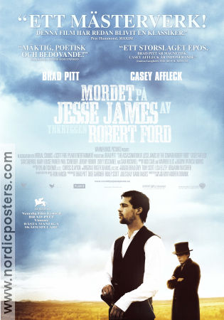 Mordet på Jesse James 2007 poster Brad Pitt Casey Affleck