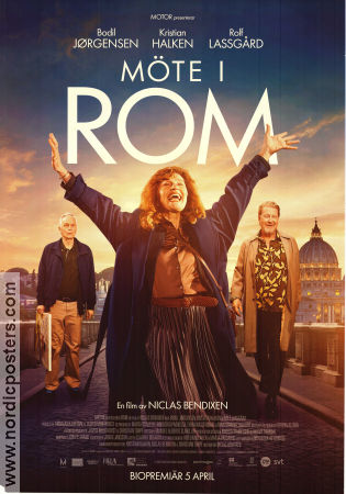 Möte i Rom 2024 poster Bodil Jörgensen Kristian Halken Rolf Lassgård Niclas Bendixen Danmark