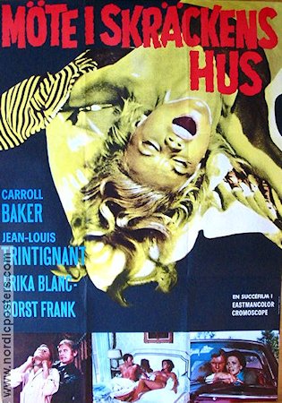 Möte i skräckens hus 1970 poster Carroll Baker Umberto Lenzi Hitta mer: Giallo