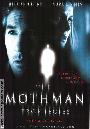 The Mothman Prophecies 2002 poster Richard Gere Laura Linney David Eigenberg Mark Pellington