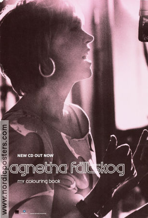 My Coloring Book CD 2004 affisch Agnetha Fältskog Hitta mer: ABBA