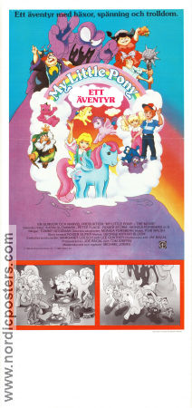 My Little Pony 1987 poster Sherry Lynn Bonnie Zacherle Från TV Animerat