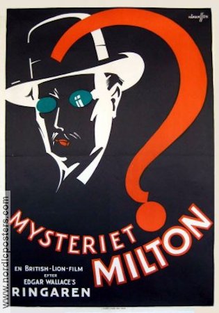 Mysteriet Milton 1940 poster Sonnie Hale Eric Rohman art