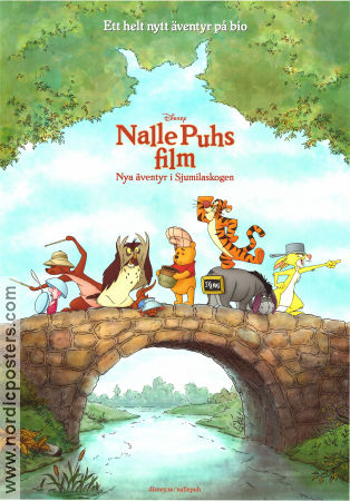 Nalle Puhs film 2011 poster Jim Cummings Nalle Puh Stephen J Anderson Animerat