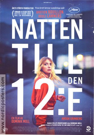 Natten till den 12:e 2022 poster Bastien Bouillon Bouli Lanners Théo Cholbi Dominik Moll