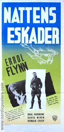 Nattens eskader 1938 poster Errol Flynn