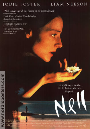 Nell 1994 poster Jodie Foster Liam Neeson Natasha Richardson Michael Apted