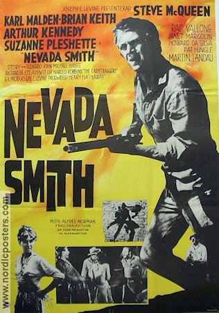 Nevada Smith 1966 poster Steve McQueen Karl Malden Brian Keith Henry Hathaway