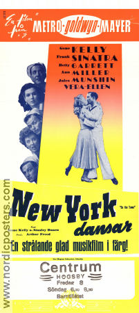 New York dansar 1949 poster Gene Kelly Stanley Donen
