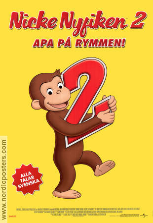 Nicke Nyfiken 2 2009 poster Animerat Från TV