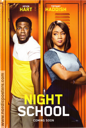 Night School 2018 poster Kevin Hart Tiffany Haddish Rob Riggle Malcolm D Lee