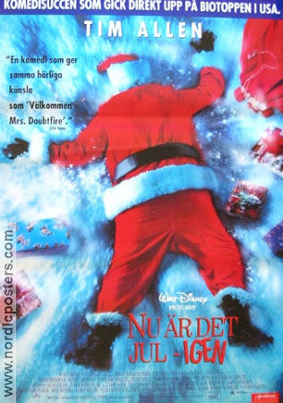 Nu är det jul igen 1994 poster Tim Allen Judge Reinhold Wendy Crewson John Pasquin Helger