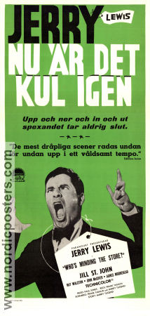 Nu är det kul igen 1963 poster Jerry Lewis Jill St John Frank Tashlin