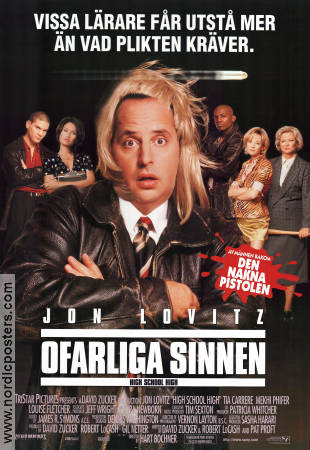 Ofarliga sinnen 1996 poster Jon Lovitz Tia Carrere Louise Fletcher Hart Bochner Skola