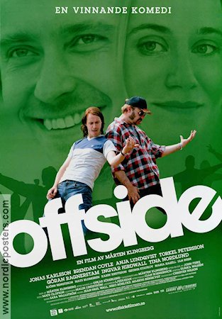 Offside 2006 poster Jonas Karlsson Brendan Coyle Anja Lundqvist Mårten Klingberg Fotboll