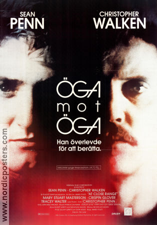 Öga mot öga 1986 poster Sean Penn Christopher Walken Mary Stuart Masterson James Foley