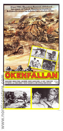 Ökenfällan 1970 poster Ivan Rassimov Monica Strebel Mario Siciliano Krig