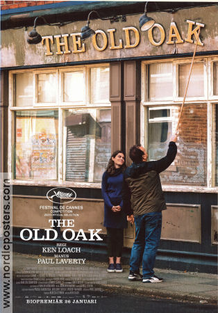 The Old Oak 2023 poster Dave Turner Ebla Mari Claire Rodgerson Ken Loach