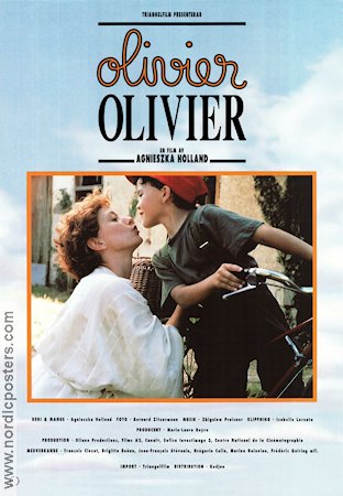 Olivier Olivier 1992 poster Agnieszka Holland Filmen från: Poland