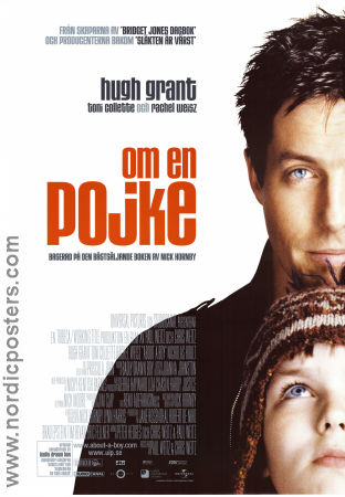 Om en pojke 2002 poster Hugh Grant Toni Collette Nicholas Hoult Chris Weitz Barn