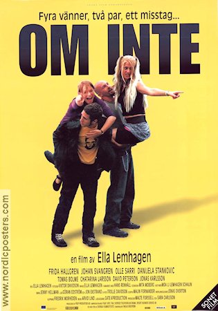 Om inte 2001 poster Frida Hallgren Johan Svangren Olle Sarri Ella Lemhagen