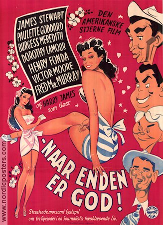 On Our Merry Way 1948 poster Paulette Goddard James Stewart Henry Fonda Dorothy Lamour