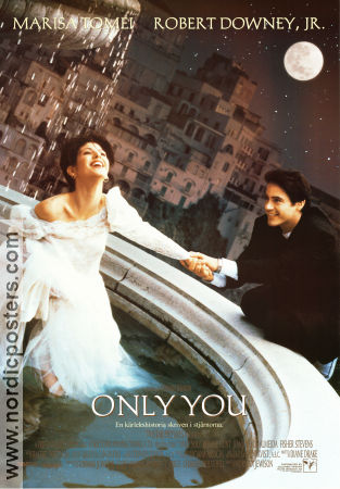 Only You 1994 poster Marisa Tomei Robert Downey Jr Norman Jewison Romantik