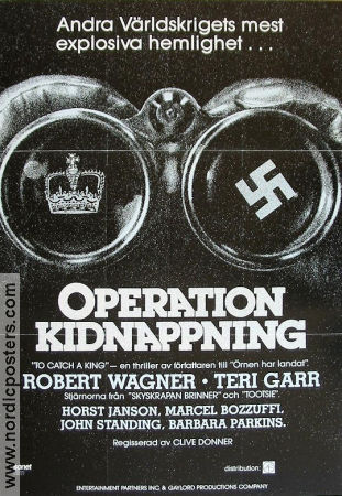 Operation kidnappning 1984 poster Robert Wagner Teri Garr Clive Donner Hitta mer: Nazi Från TV