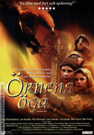 Örnens öga 1997 poster Lasse Baunkilde Peter Flinth Danmark