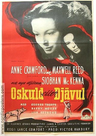 Oskuld eller djävul 1949 poster Anne Crawford