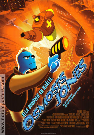 Osmosis Jones 2001 poster Bobby Peter Farrelly Animerat