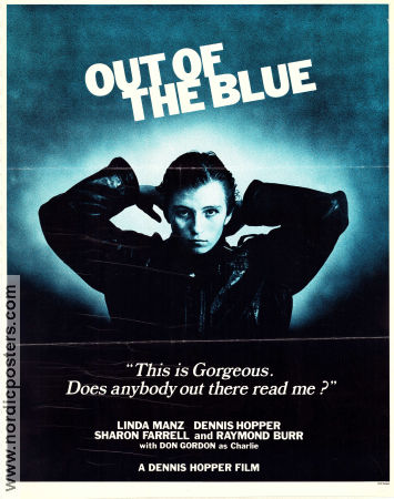 Out of the Blue 1980 poster Linda Manz Sharon Farrell Don Gordon Dennis Hopper