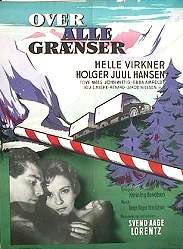 Over alle grenser 1950 poster Helle Virkner