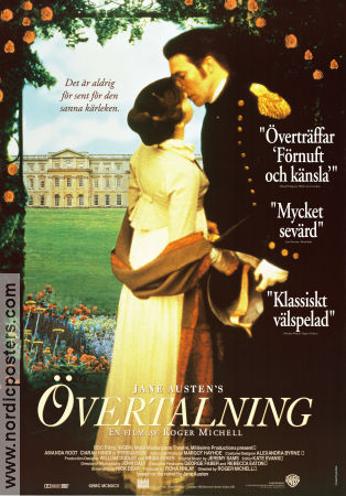 Övertalning 1995 poster Amanda Root Ciaran Hinds Susan Fleetwood Roger Michell Text: Jane Austen Romantik