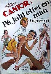 På jakt efter en man 1932 poster Eddie Cantor Charlotte Greenwood