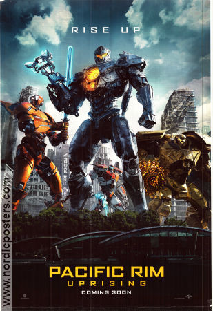 Pacific Rim: Uprising 2018 poster John Boyega Scott Eastwood Cailee Spaeny Steven S DeKnight