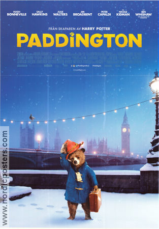 Paddington 2014 poster Hugh Bonneville Sally Hawkins Julie Walters Paul King