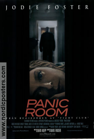 Panic Room 2002 poster Jodie Foster Kristen Stewart Forest Whitaker David Fincher