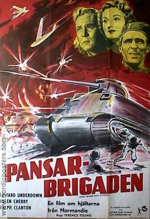 Pansarbrigaden 1952 poster Helen Cherry Krig