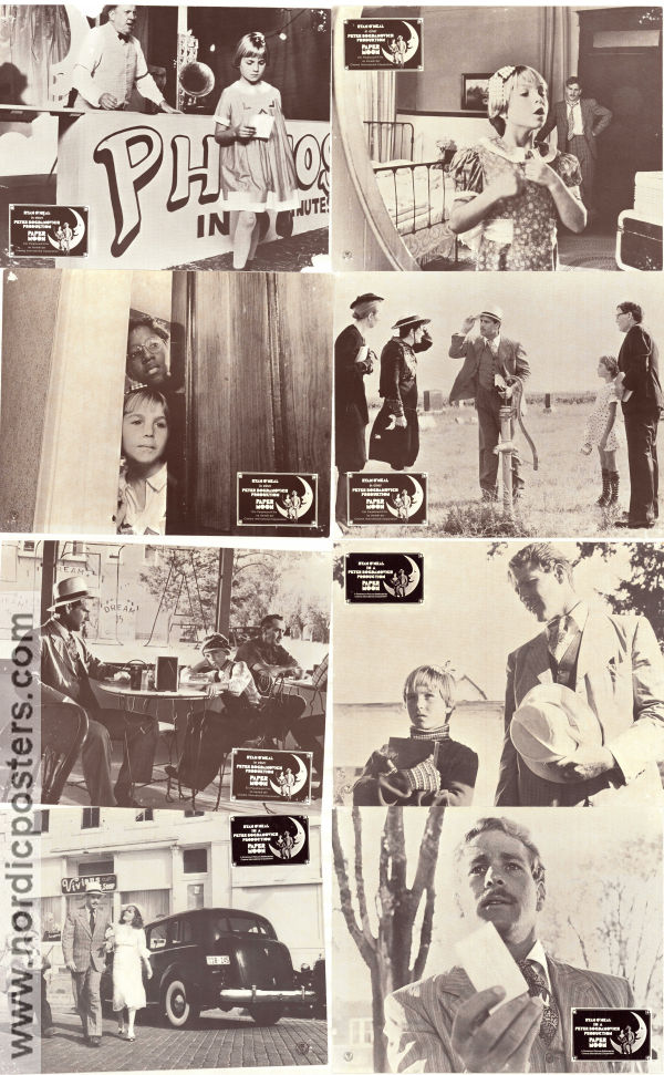 Paper Moon 1973 lobbykort Ryan O´Neal Madeline Kahn Tatum O´Neal Peter Bogdanovich