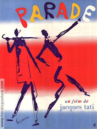 Parade 1975 poster Karl Kossmayer Jacques Tati