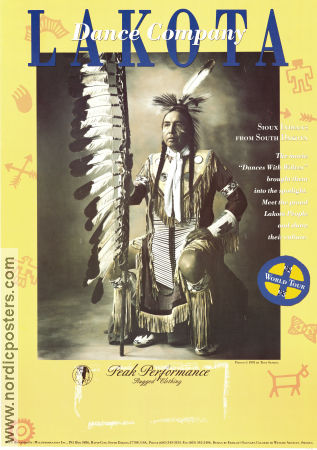 Peak Performance Lakota 1991 affisch 