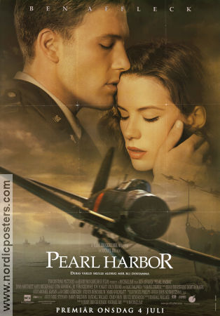 Pearl Harbor 2001 poster Ben Affleck Kate Beckinsale Josh Hartnett Michael Bay Hitta mer: Jerry Bruckheimer Krig Flyg