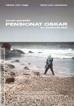 Pensionat Oskar 1995 poster Loa Falkman Stina Ekblad Simon Norrthon Susanne Bier Text: Jonas Gardell Strand