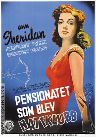 Pensionatet som blev nattklubb 1940 poster Ann Sheridan