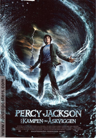Percy Jackson and the Olympians: The Lightning Thief 2010 poster Logan Lerman Kevin McKidd Steve Coogan Chris Columbus