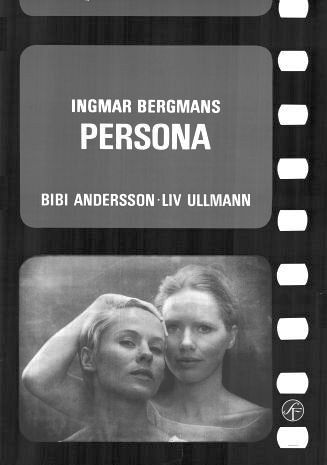 Persona 1966 poster Liv Ullmann Bibi Andersson Margaretha Krook Gunnar Björnstrand Ingmar Bergman Kultfilmer